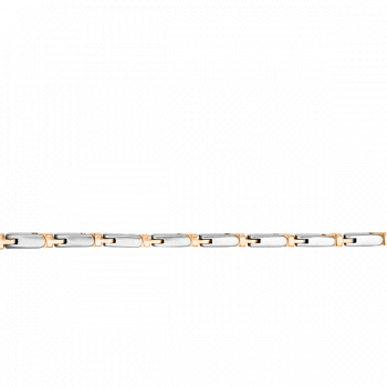 Браслет, артикул 4.35.1014, Палладий 500°, Золото 585°, Без вставок